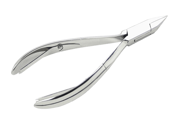 Pince à ongles pédicure pointue 13 cm