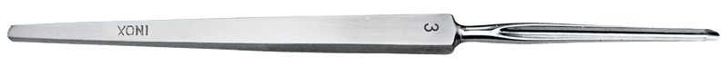 Gouge monobloc tranchante inox 3mm