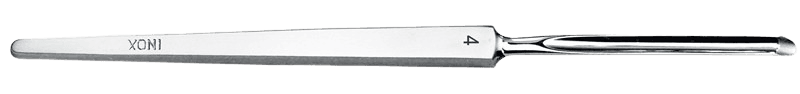 Gouge monobloc tranchante inox 4mm