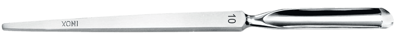 Gouge monobloc tranchante inox 10mm