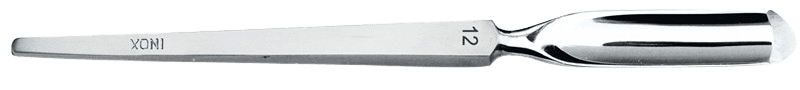 Gouge monobloc tranchante inox 12mm