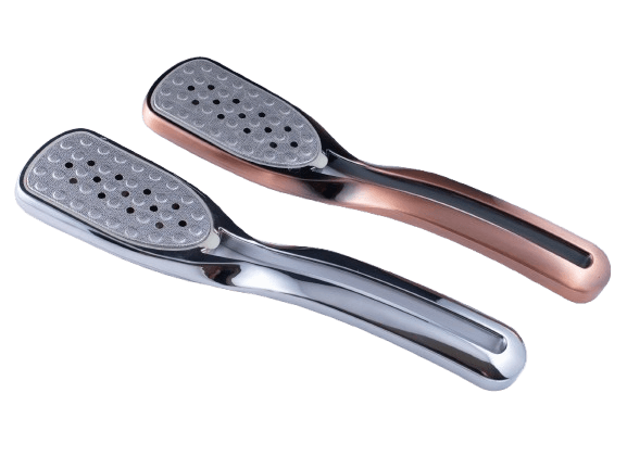 Râpe pédicure 23 cm finition chrome
