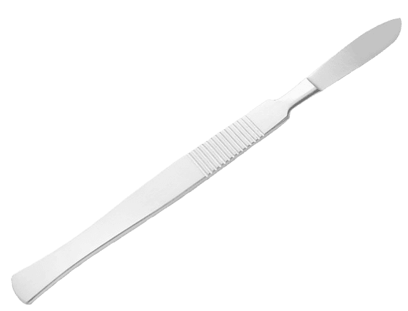 Scalpel monobloc inox