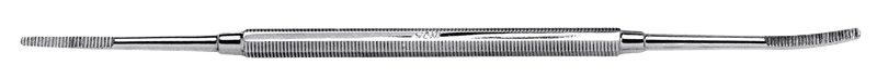 Râpe double inox recourbée