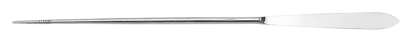 Porte coton spatulé inox